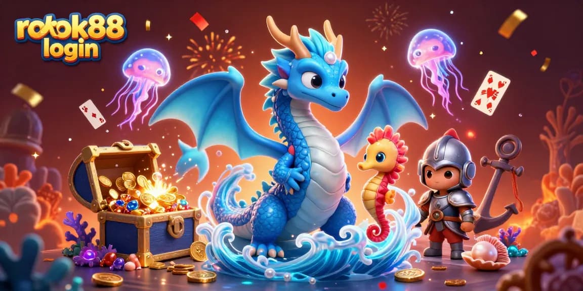Engage with rokok88 login for thrilling casino adventures featuring lively underwater elements.