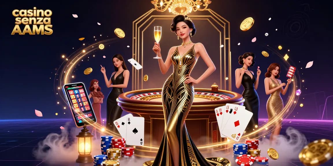 Gioca nei casino senza AAMS e concediti un'esperienza di gioco glamour con immagini straordinarie.