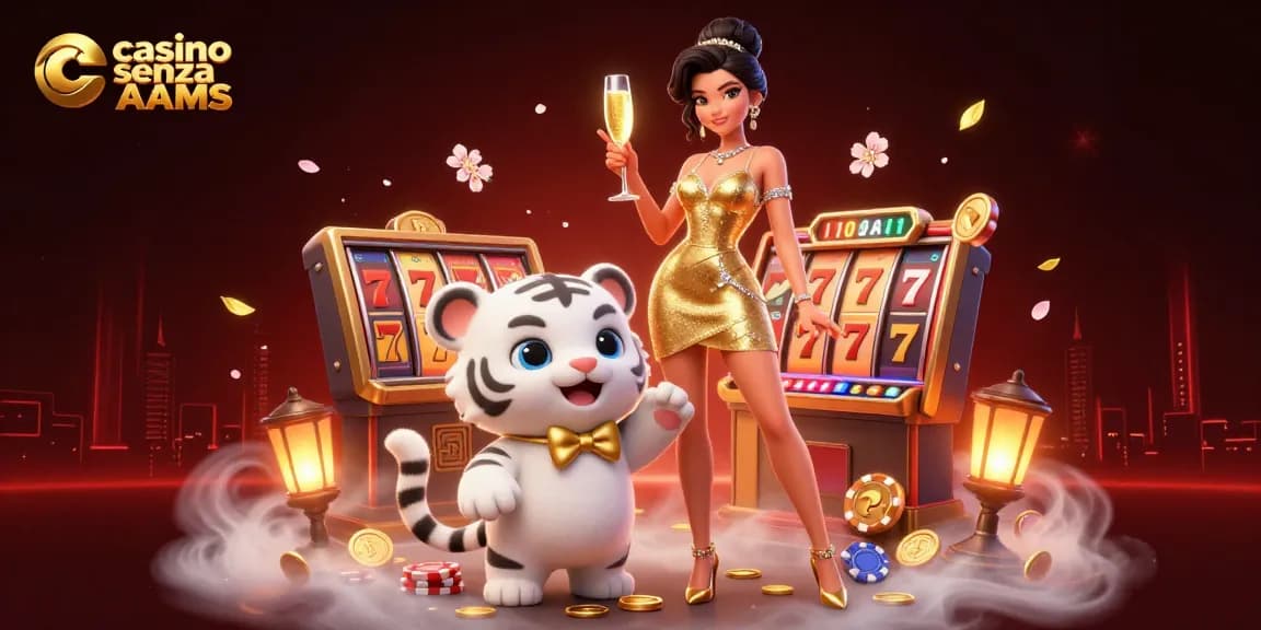 Interagisci con scene dinamiche nei casinò senza AAMS che mostrano personaggi vivaci e ricchi elementi 3D