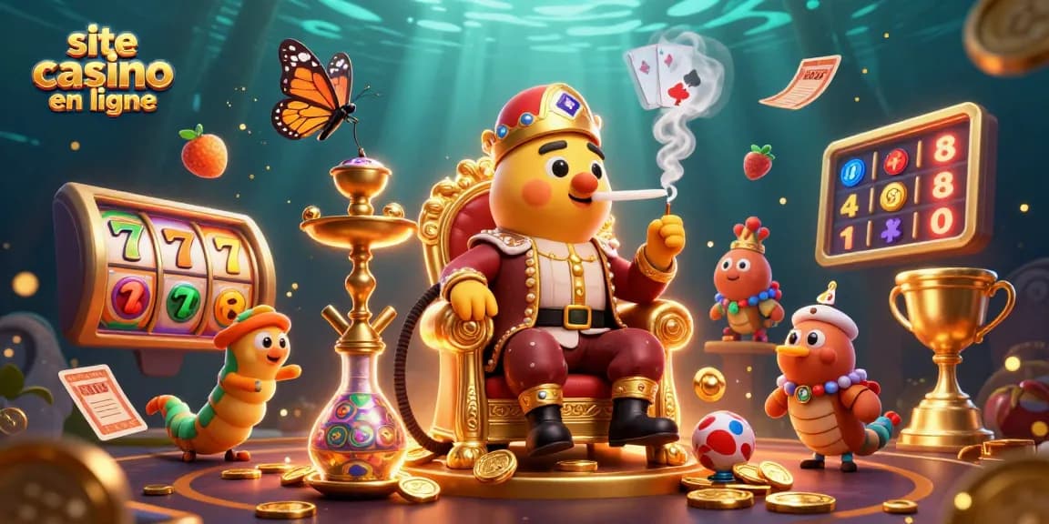 Gagnez en jouant sur un site casino en ligne avec une illustration riche et dynamique