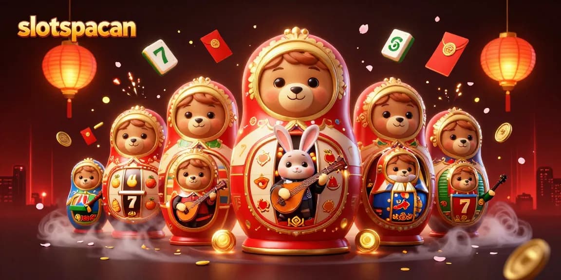 Engage with slot spaceman, a vibrant illustration featuring energetic casino games and cultural elements.