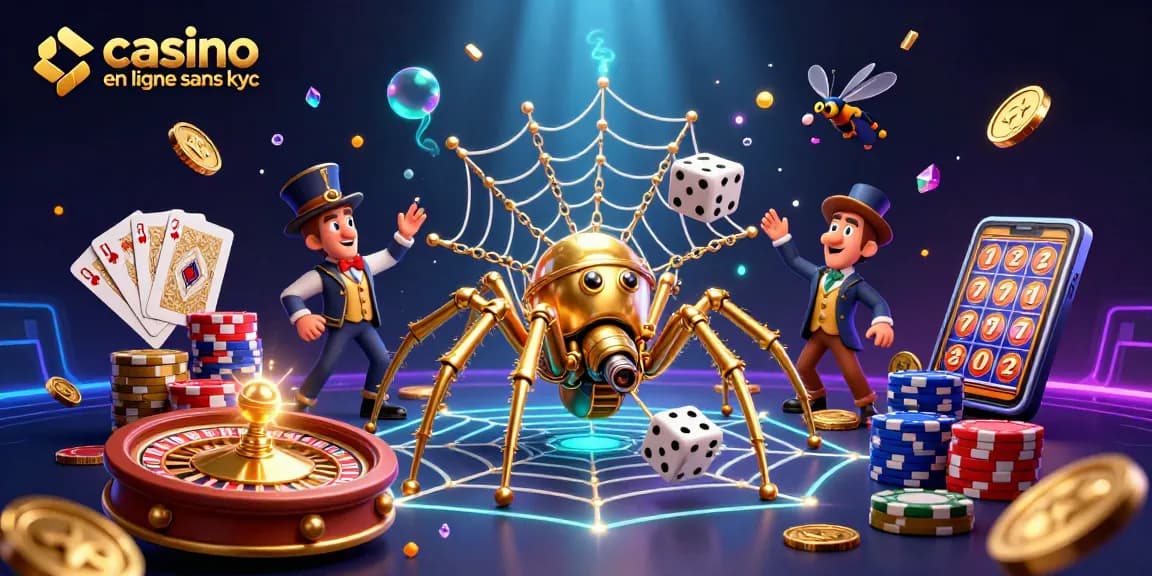 Jouez à des jeux de casino en ligne sans KYC avec des graphismes 3D riches et dynamiques.