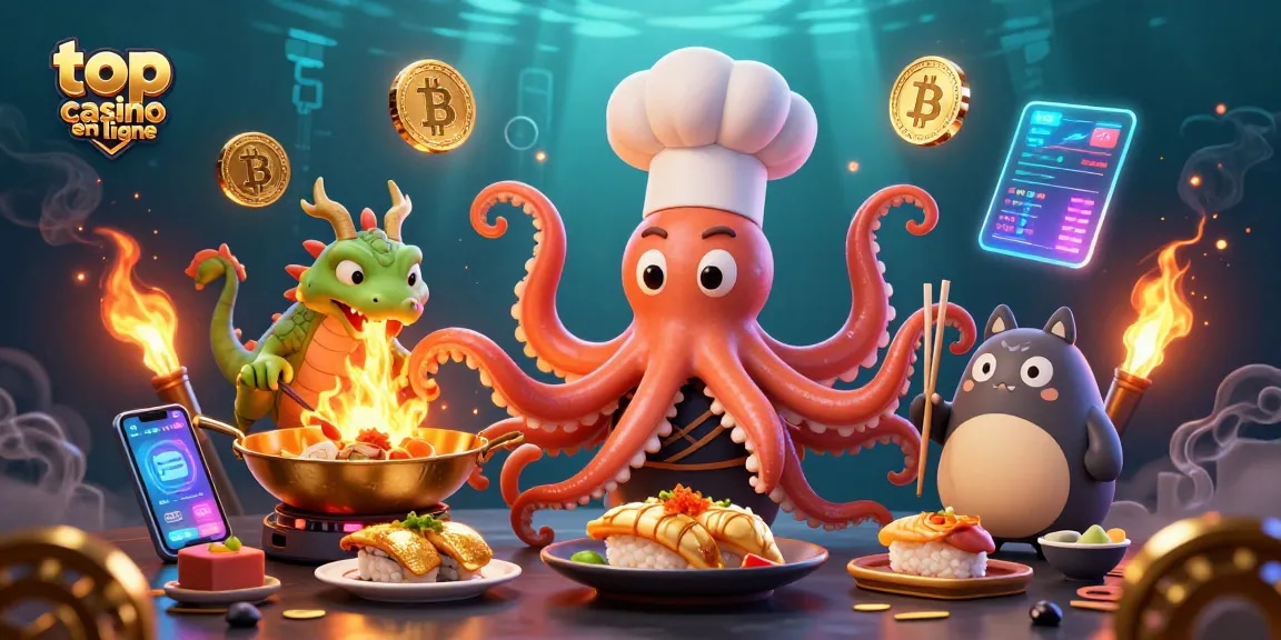Engagez-vous au meilleur casino en ligne avec des personnages vibrants et des éléments de jeu dynamiques dans une scène colorée.