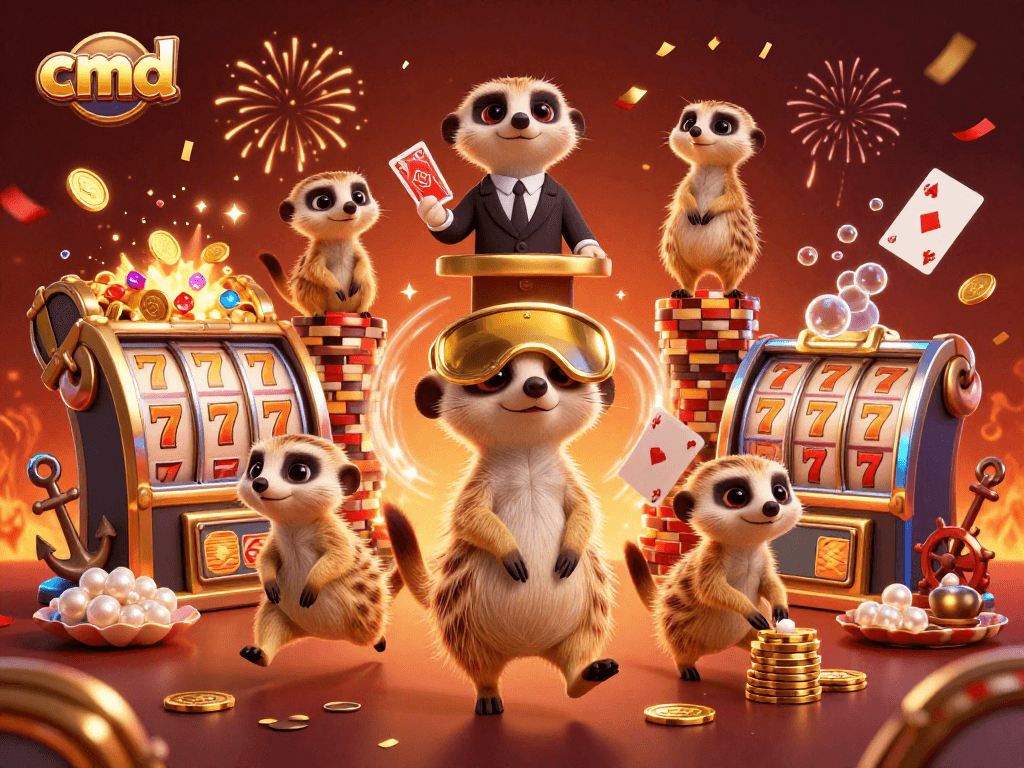 cmd meerkats delight high-stakes casino adventure in vibrant underwater scene