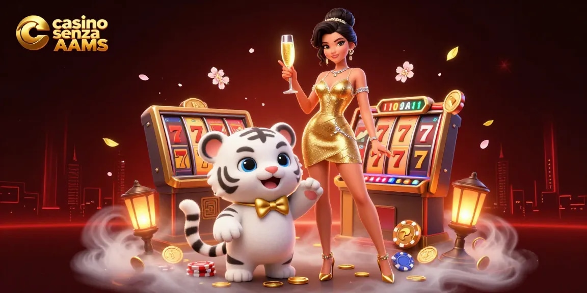 Interagisci con scene dinamiche nei casinò senza AAMS che mostrano personaggi vivaci e ricchi elementi 3D