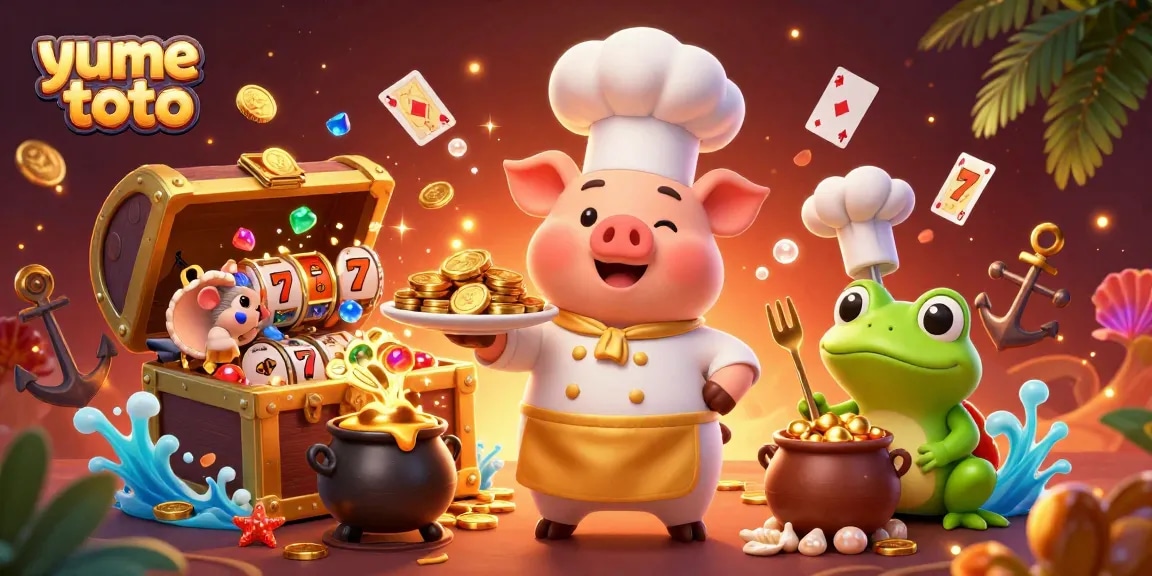 Menangkan permainan di yume toto dengan slot yang menguntungkan dan visual menarik.