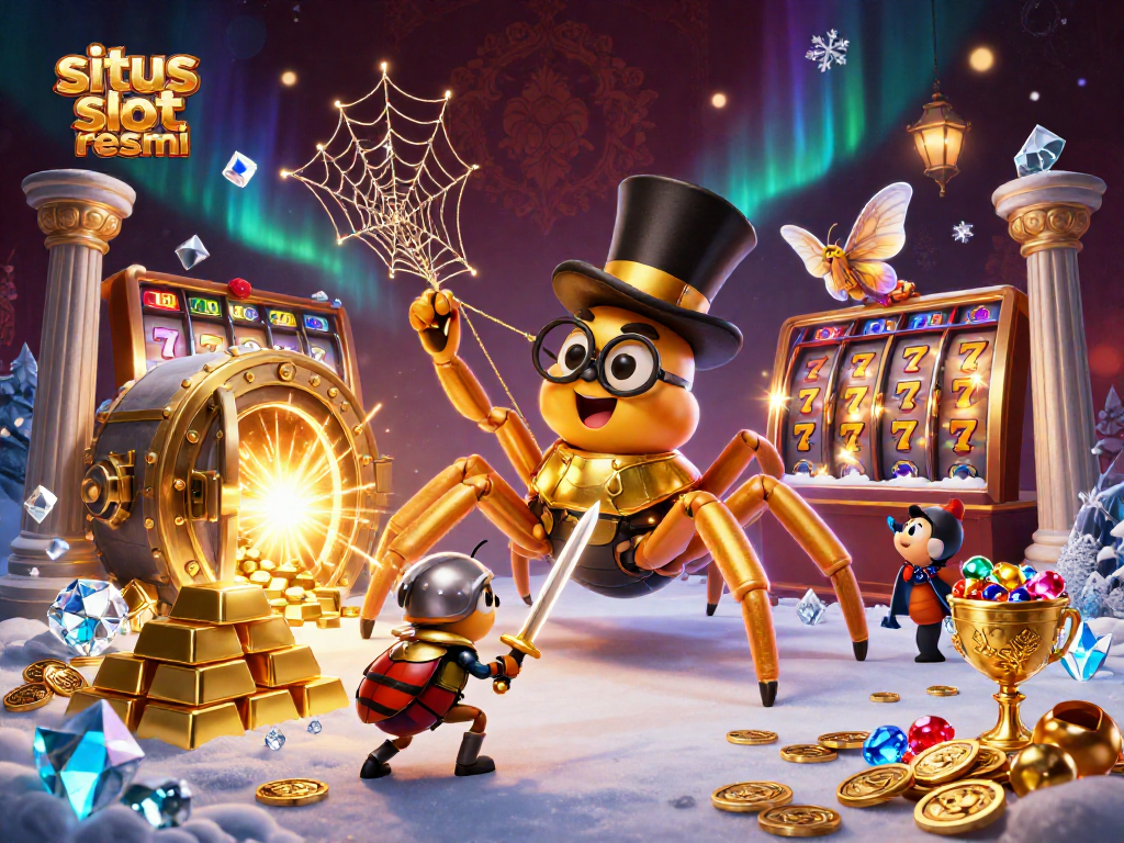 Experience thrilling spins and jackpots at situs slot resmi with dynamic slot reels and exciting treasures.