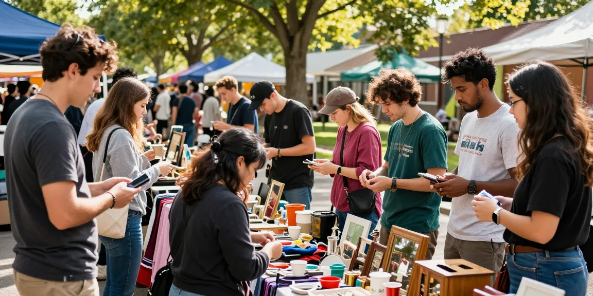 Experience the vibrant marketplace atmosphere with rokok88 login, where diverse shoppers engage and discover unique second-hand treasures.