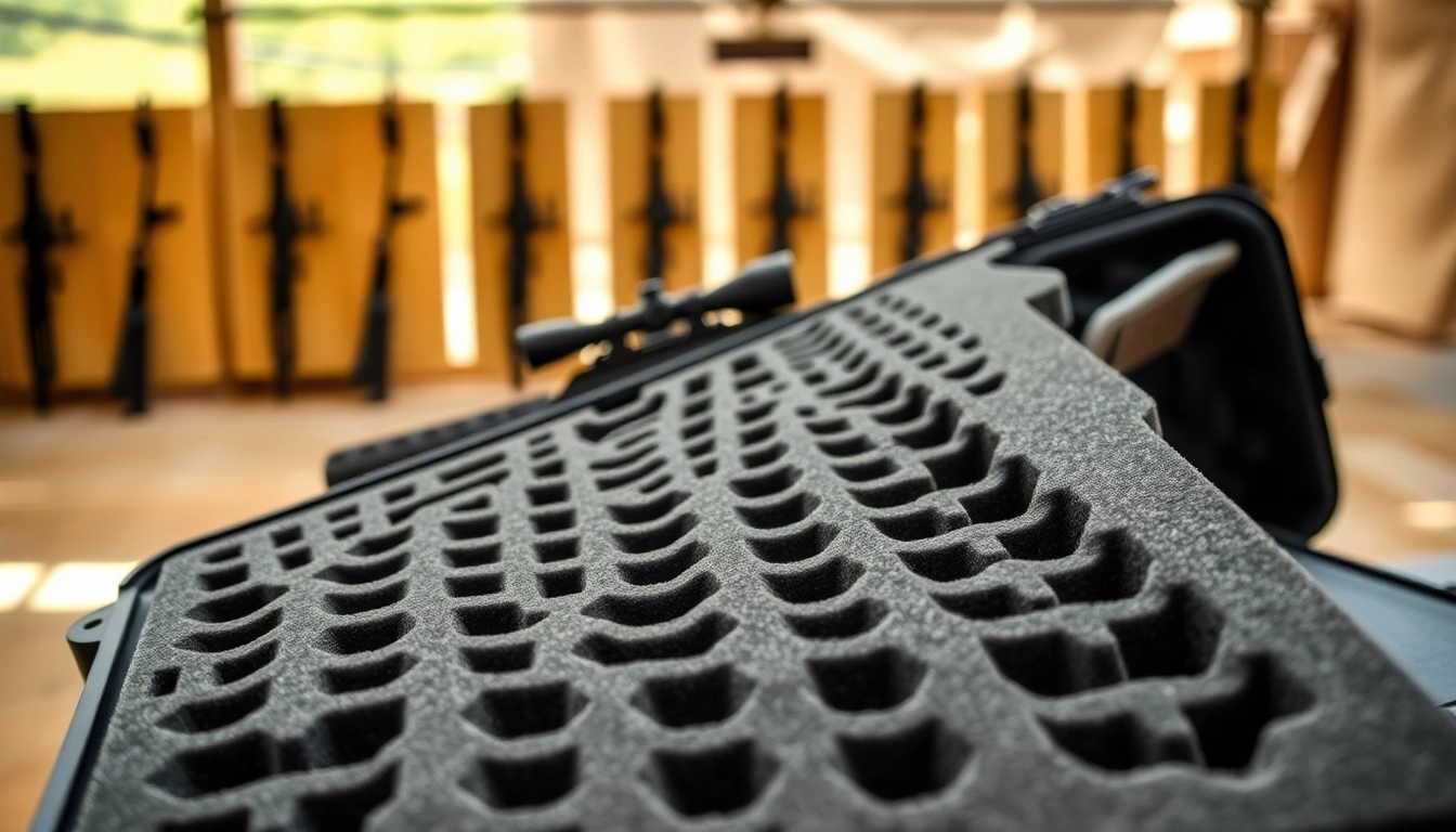 Discover foam for rifle case used to protect firearms with tailored precision.