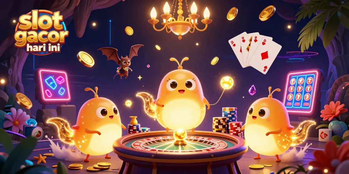 Slot gacor hari ini: Menangkan jackpot di kasino yang diterangi serangga bercahaya.