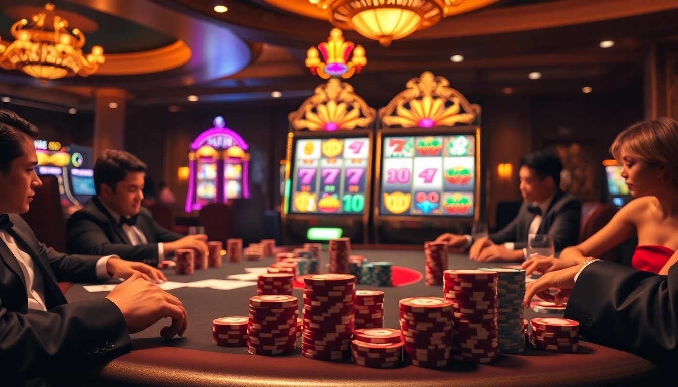 Experience the thrill of gambling with pen 4d designs in a luxurious casino setting.