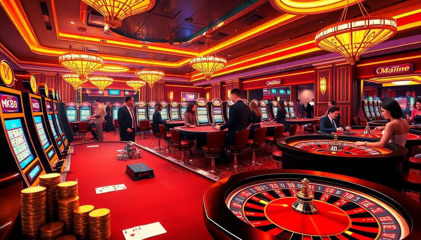 Experience thrilling online gambling at https://mk8th.net/ with exciting casino games and vibrant player interactions.