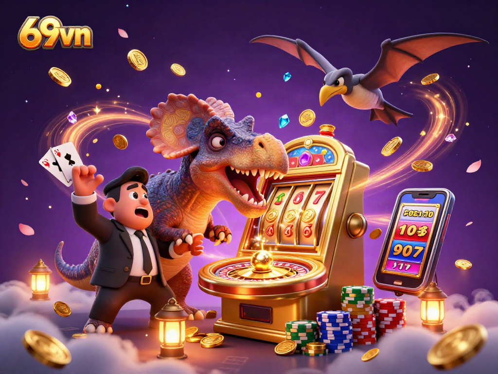 Experience thrilling gameplay at 69vn with dynamic golden coins and exciting casino action.