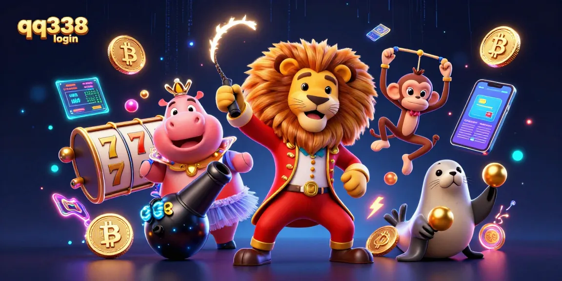 Play with qq338 login while enjoying thrilling casino elements in a vibrant 3D scene