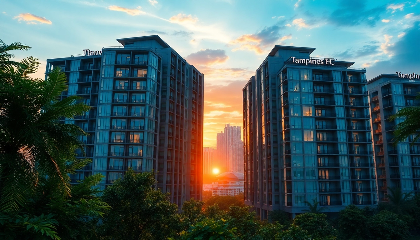 Explore the luxurious features of Tampines EC with modern architecture and lush landscapes.