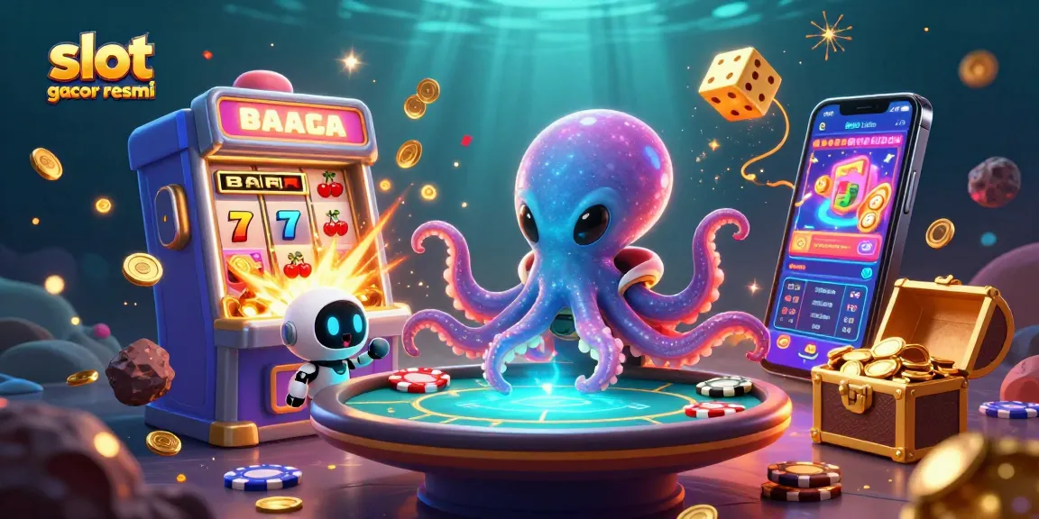 Spin for riches at slot gacor resmi, featuring vibrant jackpot explosions and thrilling casino elements.