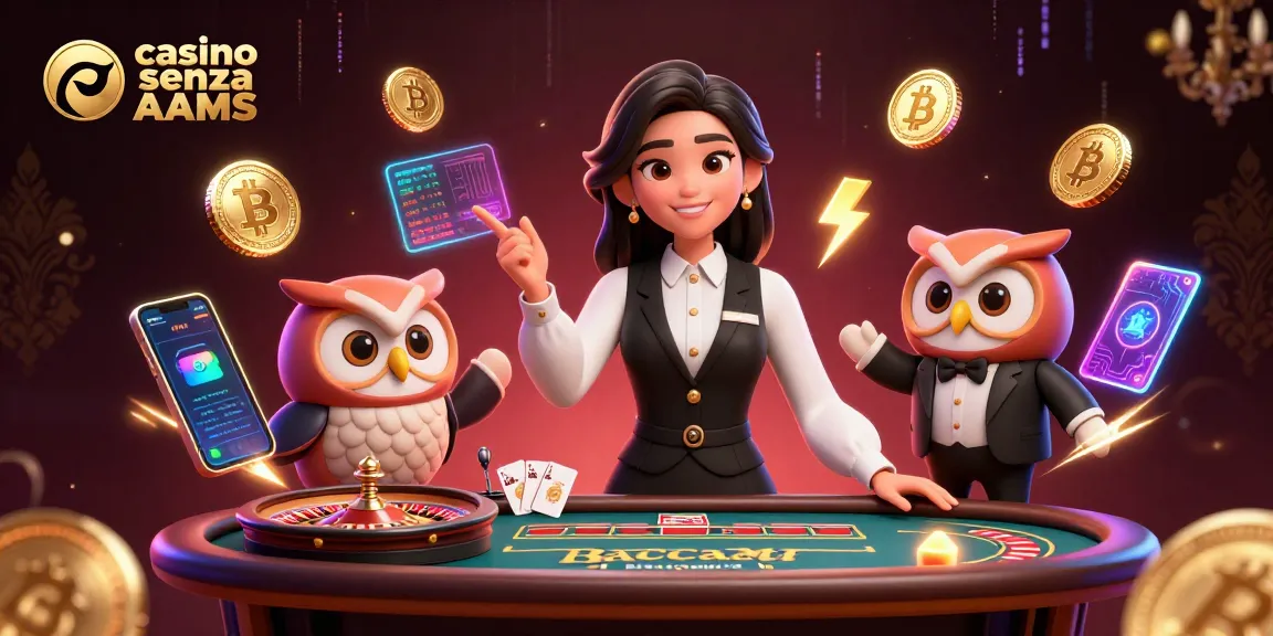 Scopri l'emozione dei casino senza AAMS con dealer professionisti e elementi di gioco vibranti.