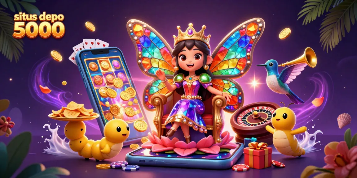 Menangkan permainan di situs depo 5000 dengan ilustrasi 3D yang kaya warna dan detail menarik.