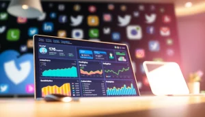 Optimize your social media strategy with an Instagram smm panel dashboard showcasing real-time analytics.