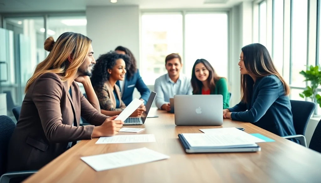 Individuals collaborating on registration and certification in Federal databases, demonstrating teamwork and focus.