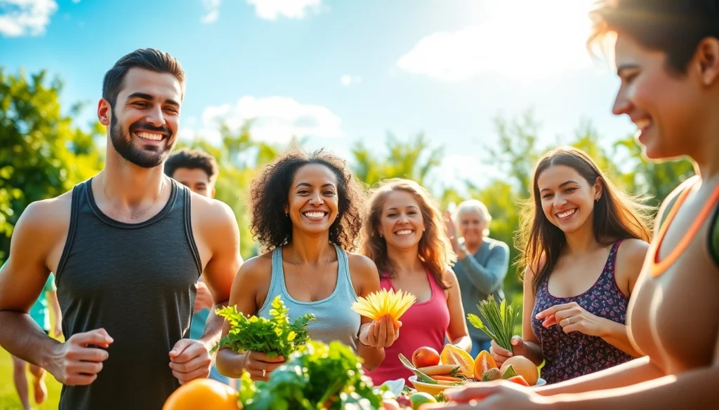 People enjoying healthy activities to enhance their healthspan, showcasing vitality and wellness.